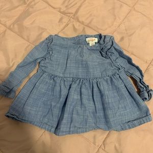 Long Sleeve Jean Shirt